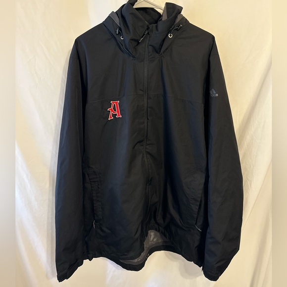 Adidas Black A Sports Logo Jacket - Picture 1 of 5